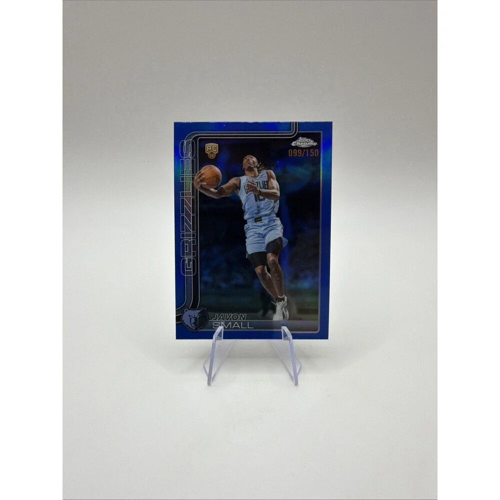 2025-26 Topps Chrome UPDATE - Javon Small #199 Blue l /150 (RC) Color Match!